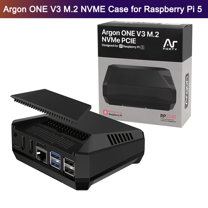 Argon One V3 M.2 Nvme Case - Argon ONE V3 M.2 NVME Case