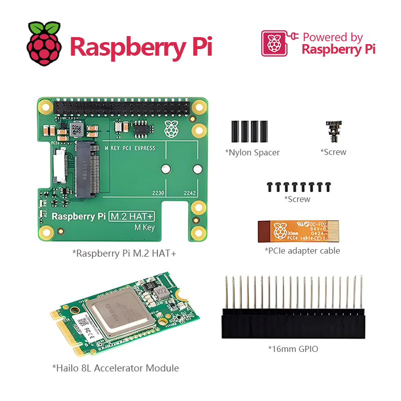 Raspberry Pi AI Kit combines o - Raspberry Pi Ai Kit Hailo-8L ulasan dan harga