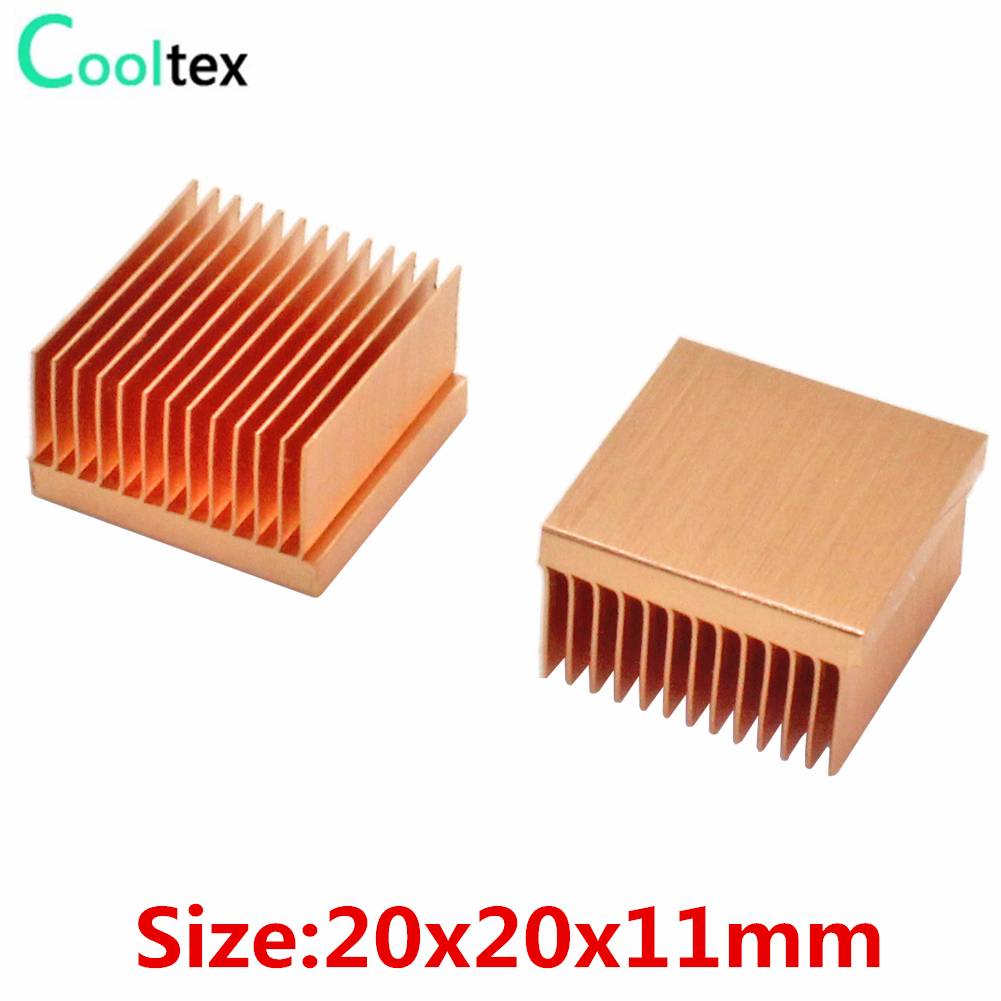 2pcs Pure Copper Heatsink 20x2 - Raspberry Pi Water Cooling Kit ulasan dan harga