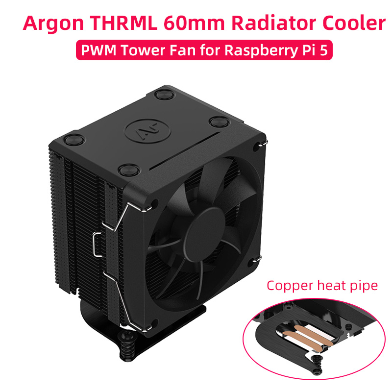 Raspberry Pi 5 Argon THRML 60m - Raspberry Pi Water Cooling Kit ulasan dan harga