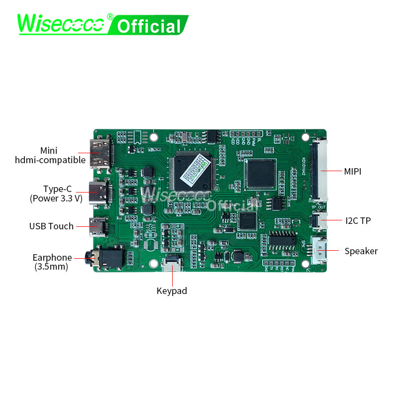 Wisecoco 10.1 Inch Capacitive  - Raspberry Pi 10.1 Inch Capacitive Touch Screen Ips ulasan dan harga