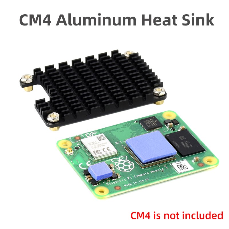 Raspberry Pi CM4 Aluminum Allo - Raspberry Pi Water Cooling Kit ulasan dan harga
