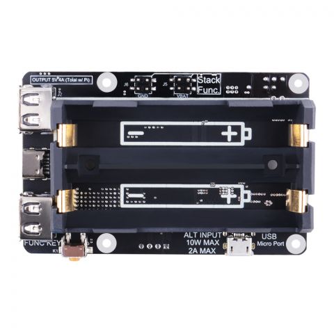 Raspberry Pi 5V 4A UPS uninter - Raspberry Pi Uninterrupted Power Supply Ups 18650 ulasan dan harga