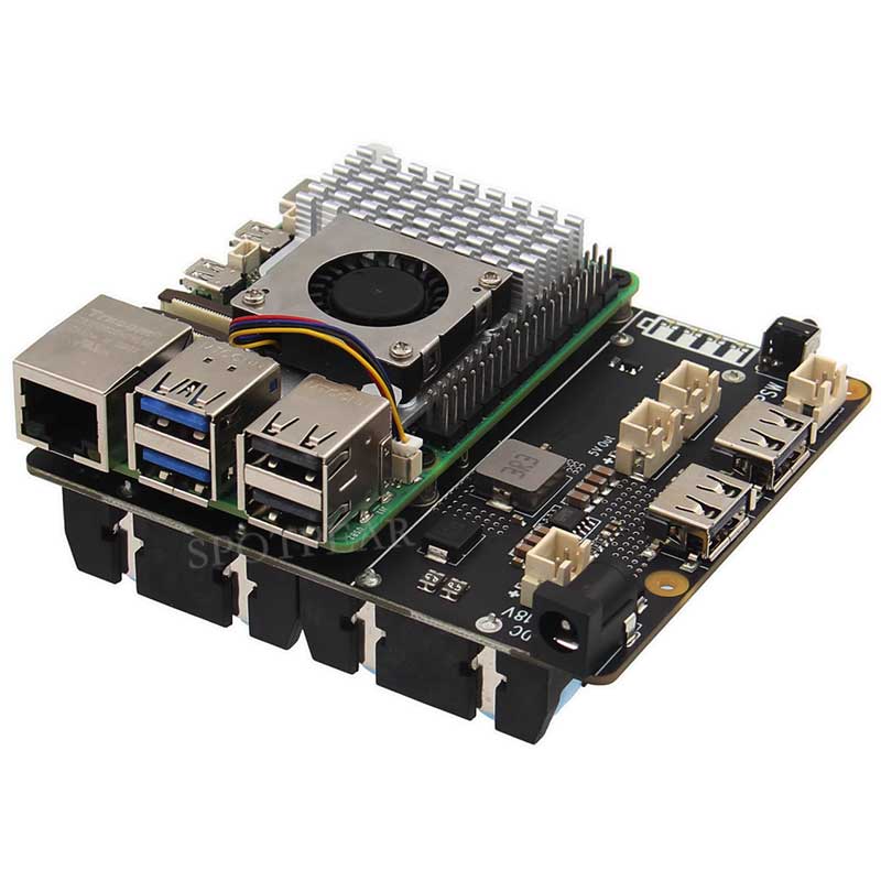 Raspberry Pi 5 UPS Expansion B - Raspberry Pi Uninterrupted Power Supply Ups 18650 ulasan dan harga
