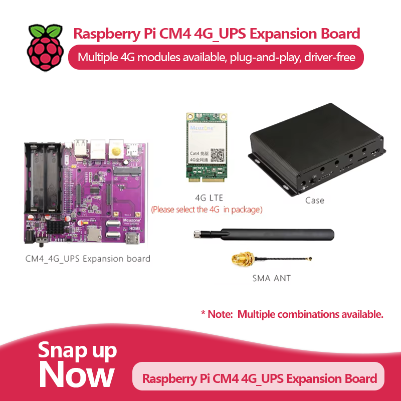 Raspberry Pi CM4 4G_UPS Uninte - Raspberry Pi Uninterrupted Power Supply Ups 18650 ulasan dan harga