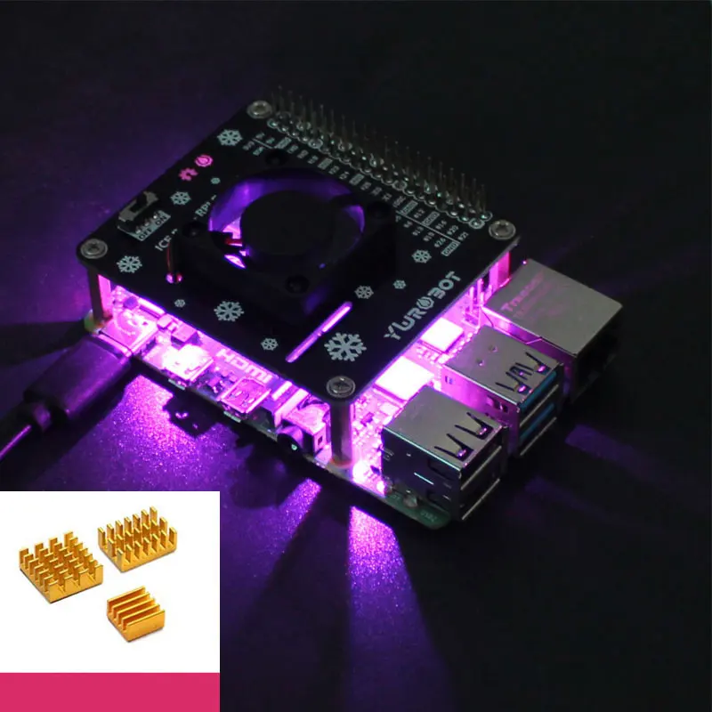 Active Cooling HAT For Raspber - Raspberry Pi Water Cooling Kit ulasan dan harga